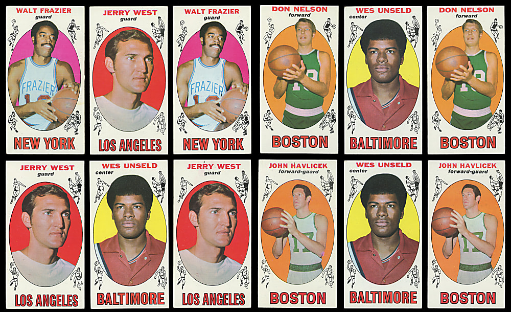 1969-1972 Topps Basketball Collection (195) with Several Hall of Famers