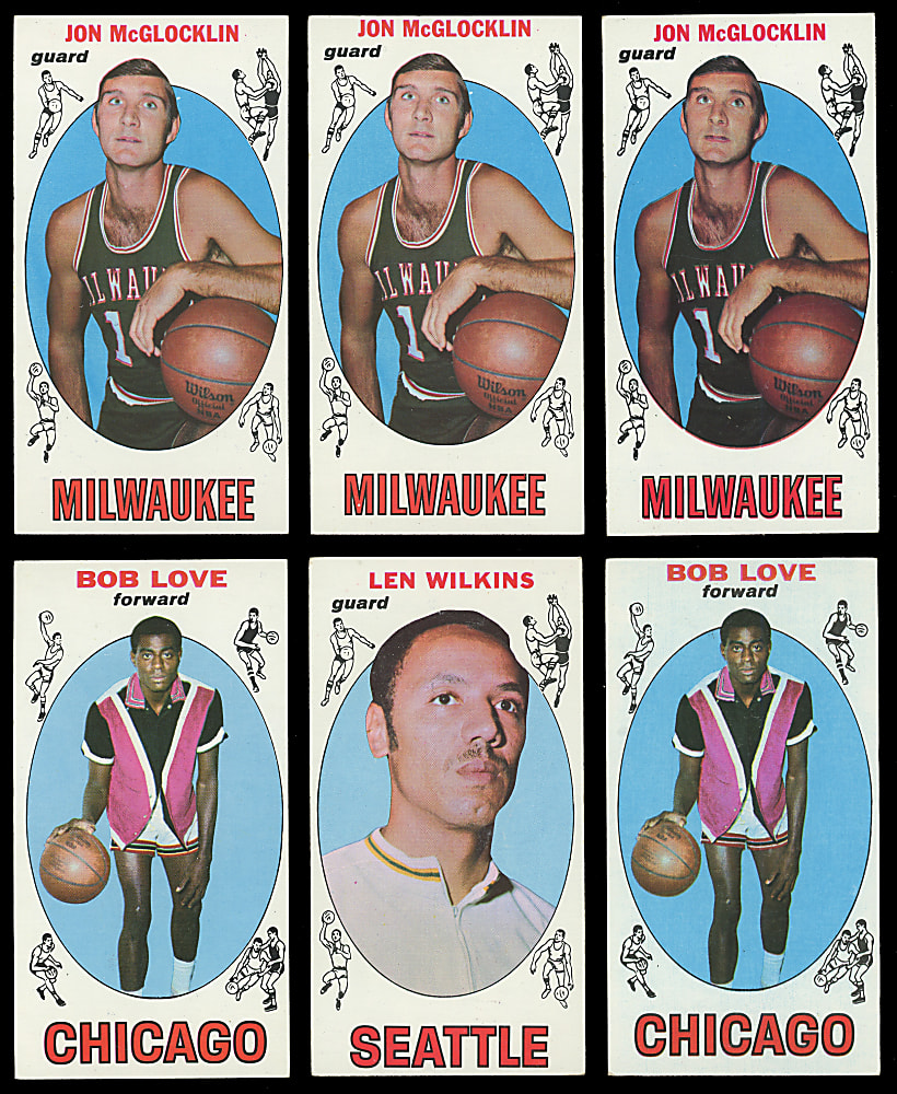 1969-1972 Topps Basketball Collection (195) with Several Hall of Famers