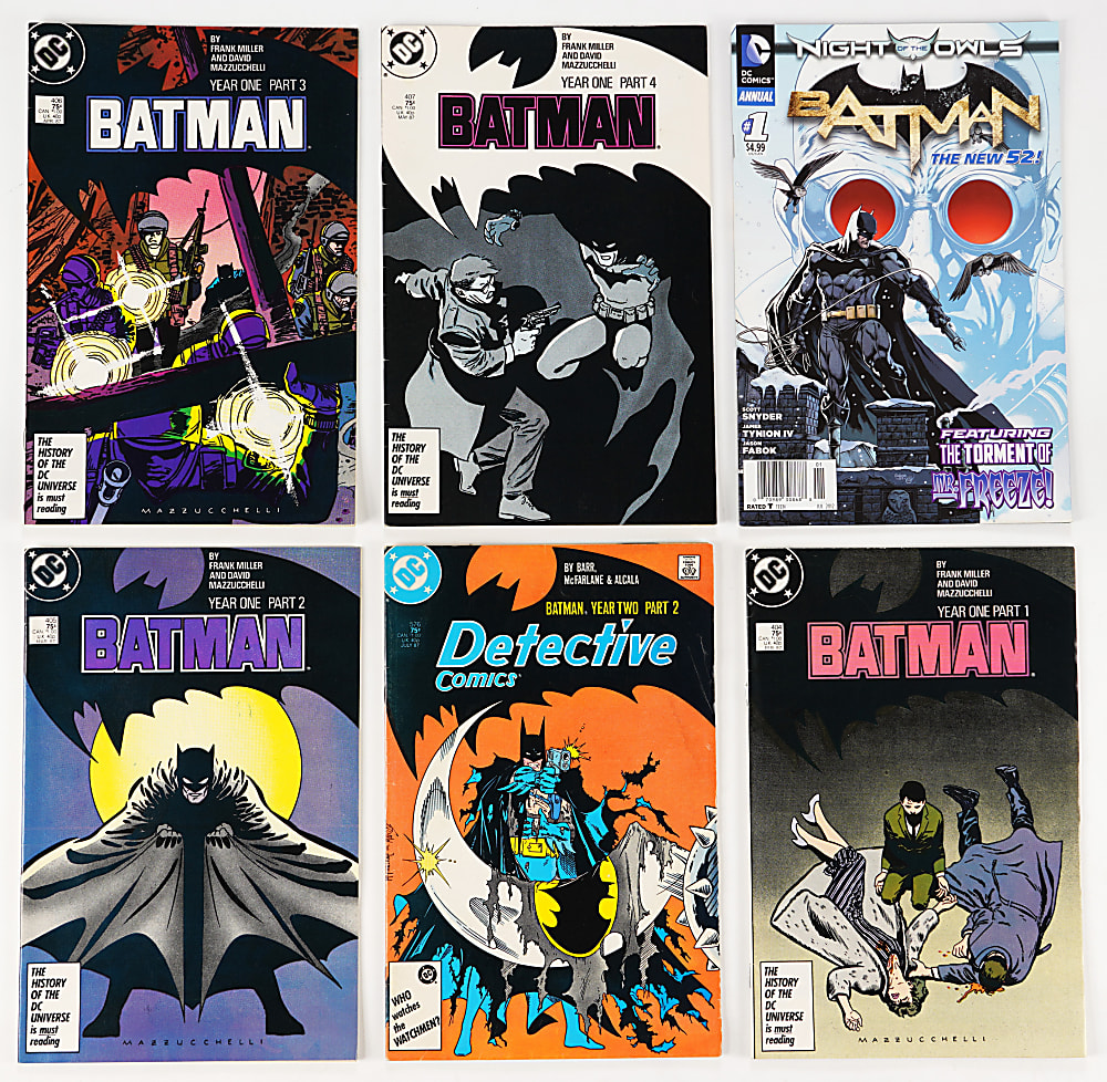 1980s-2010s DC Batman Related Comic, TPB, Graphic Novel and Book Collection (600+)