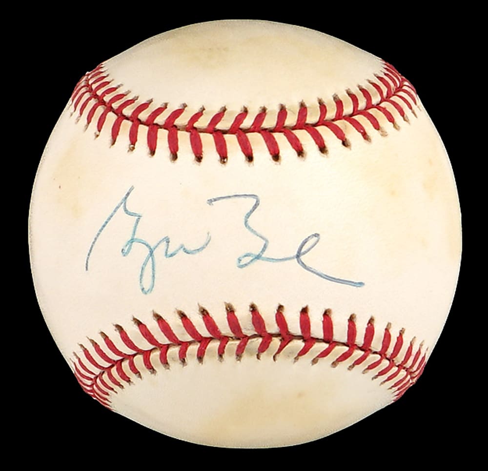 George W. Bush Single-Signed ONL/Coleman Baseball - Full JSA LOA