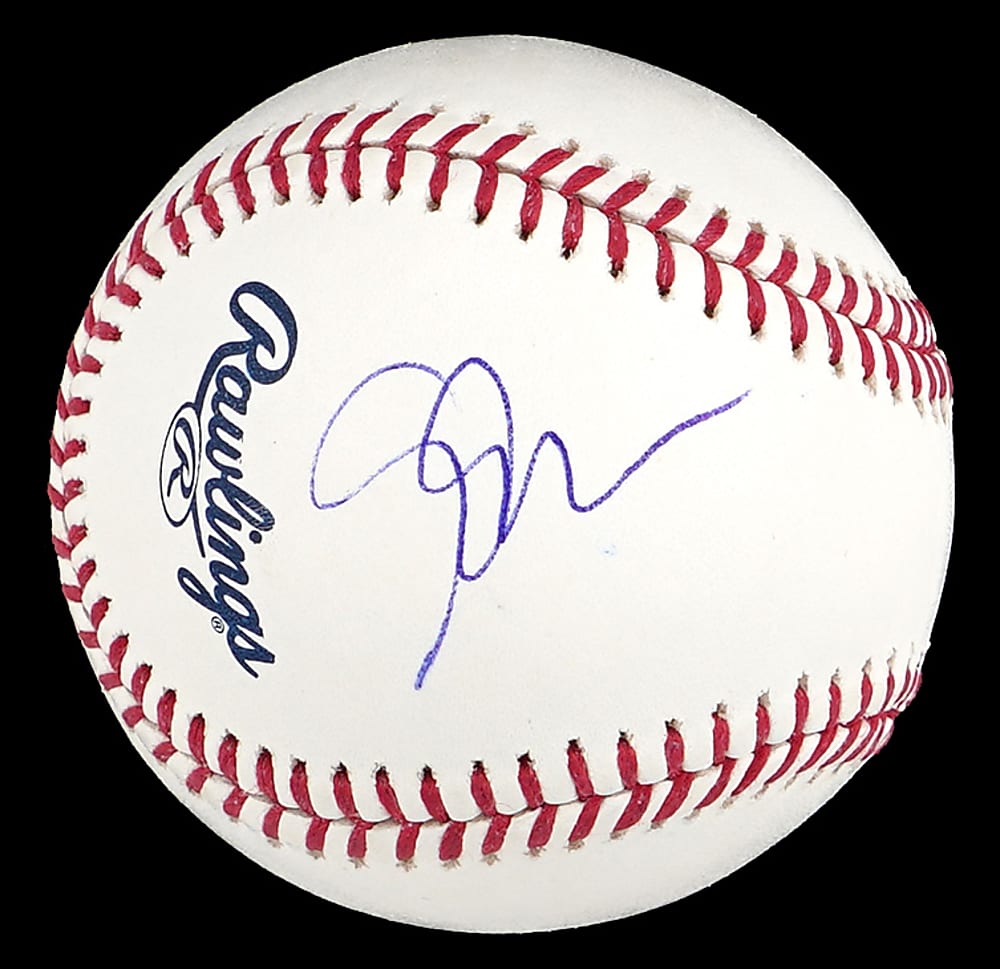 JD Vance Single-Signed OML/Manfred Baseball - Full JSA LOA
