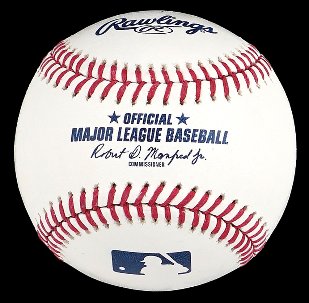 JD Vance Single-Signed OML/Manfred Baseball - Full JSA LOA