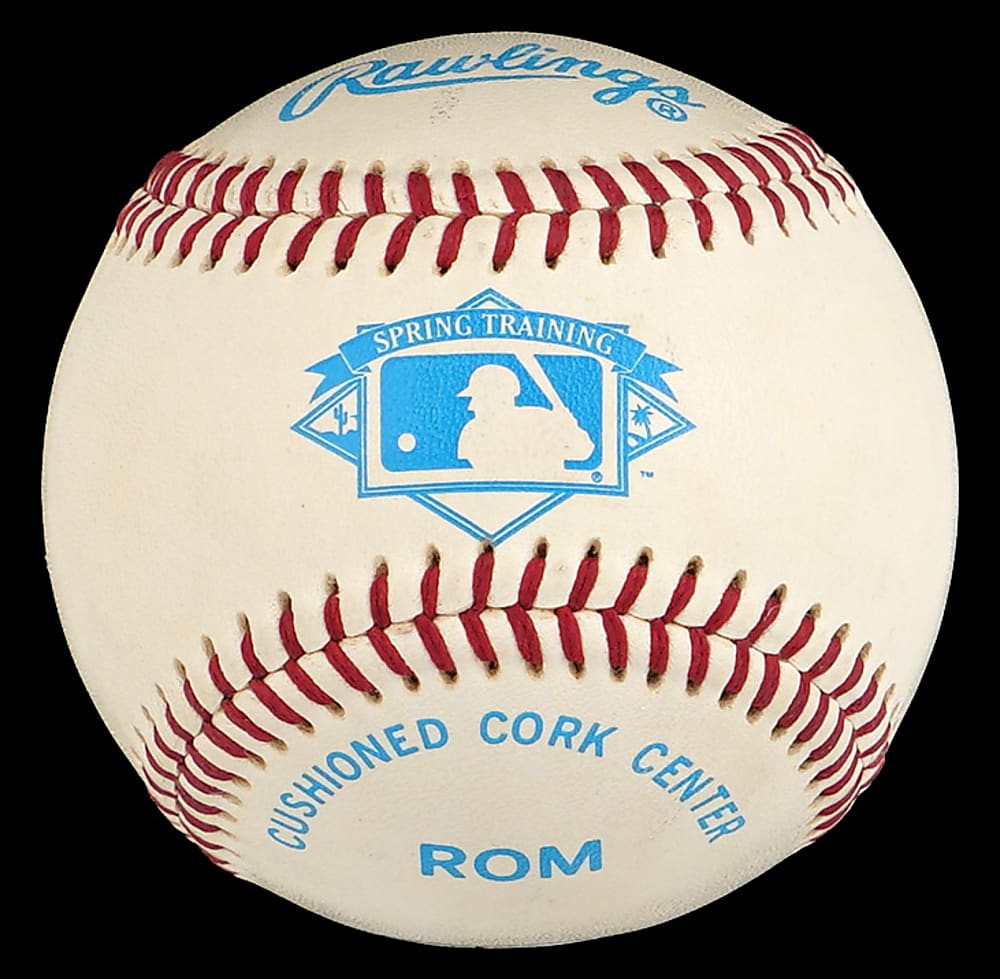 Hillary Rodham Clinton Single-Signed Spring Training Baseball - Full JSA LOA