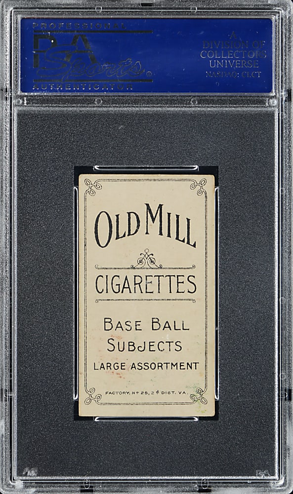 1909-1911 T206 White Border Gabby Street Catching Old Mill PSA VG-EX 4