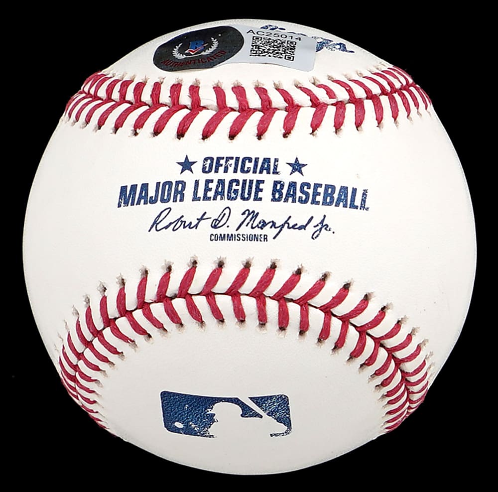 Ron DeSantis Single-Signed OML/Manfred Baseball with Full Beckett LOA
