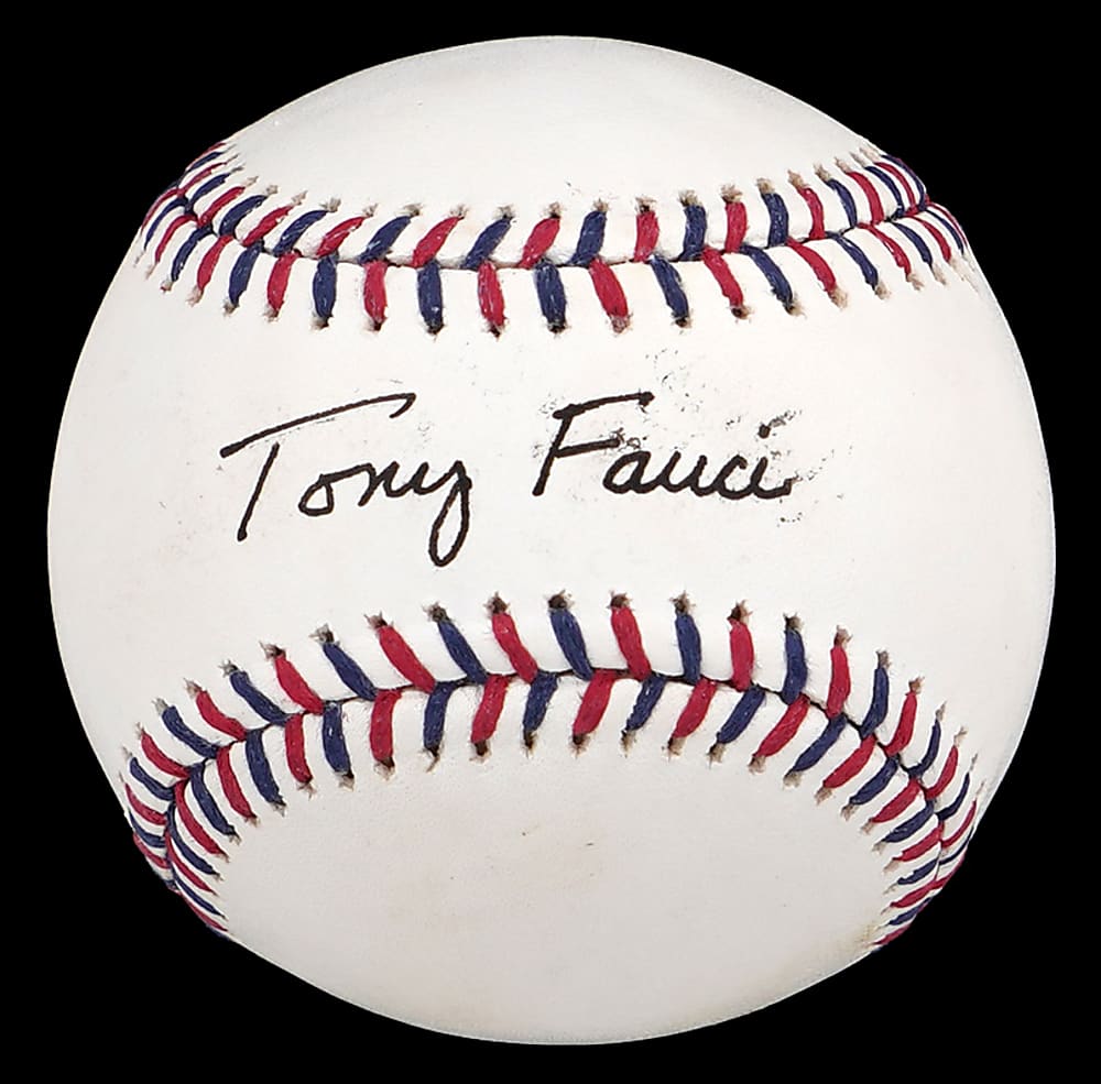 Tony Fauci Single-Signed 2018 Official All-Star Game Baseball with JSA