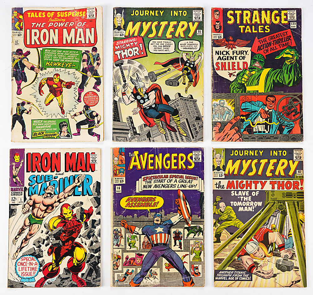 1960s-1990s Marvel/DC/Other Comic Book Treasure Chest Collection (290+) with Key Issues