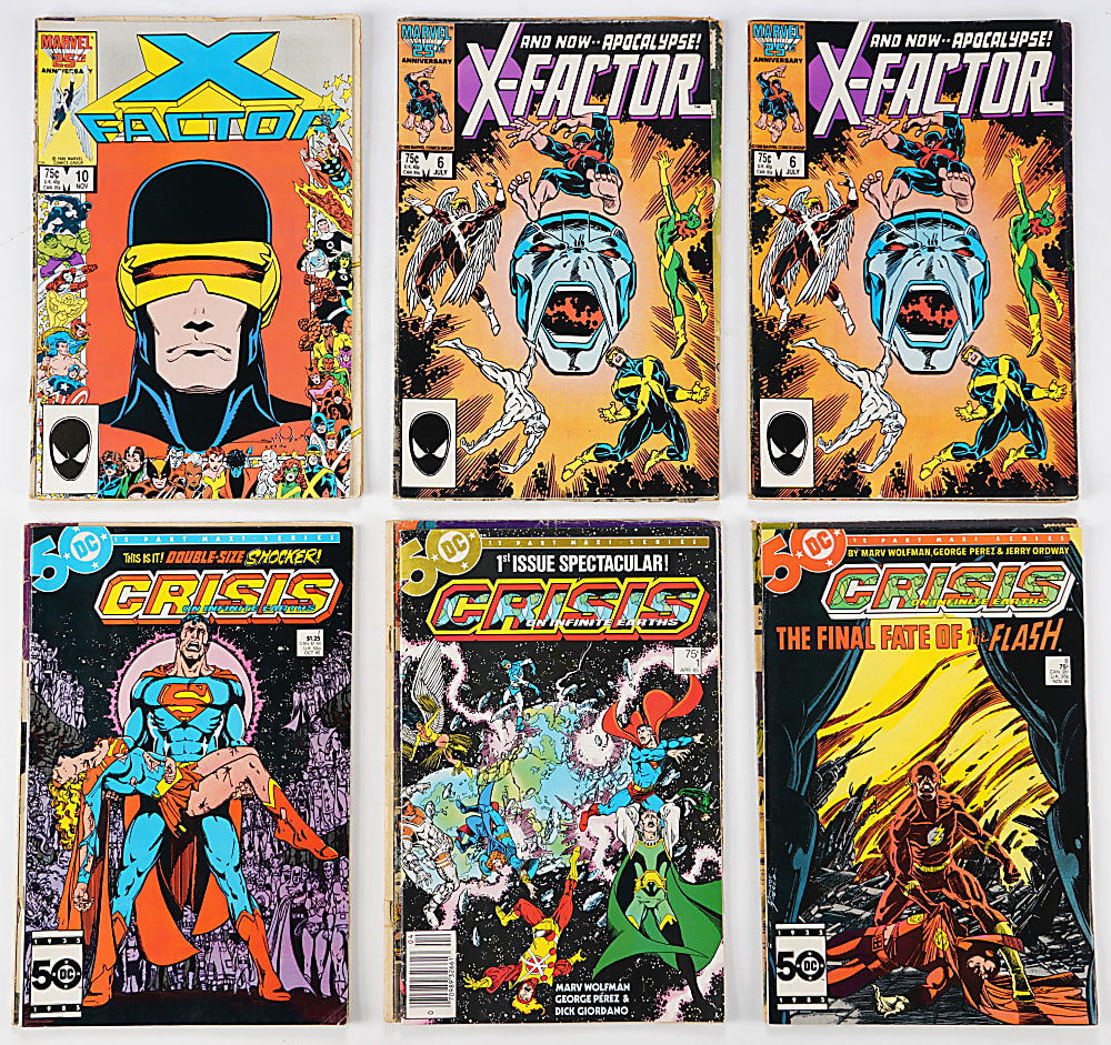 1960s-1990s Marvel/DC/Other Comic Book Treasure Chest Collection (290+) with Key Issues