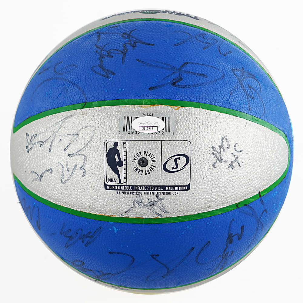 2010 NBA All-Stars Multi-Signed Logo Basketball with (28) Signatures Plus Full JSA LOA