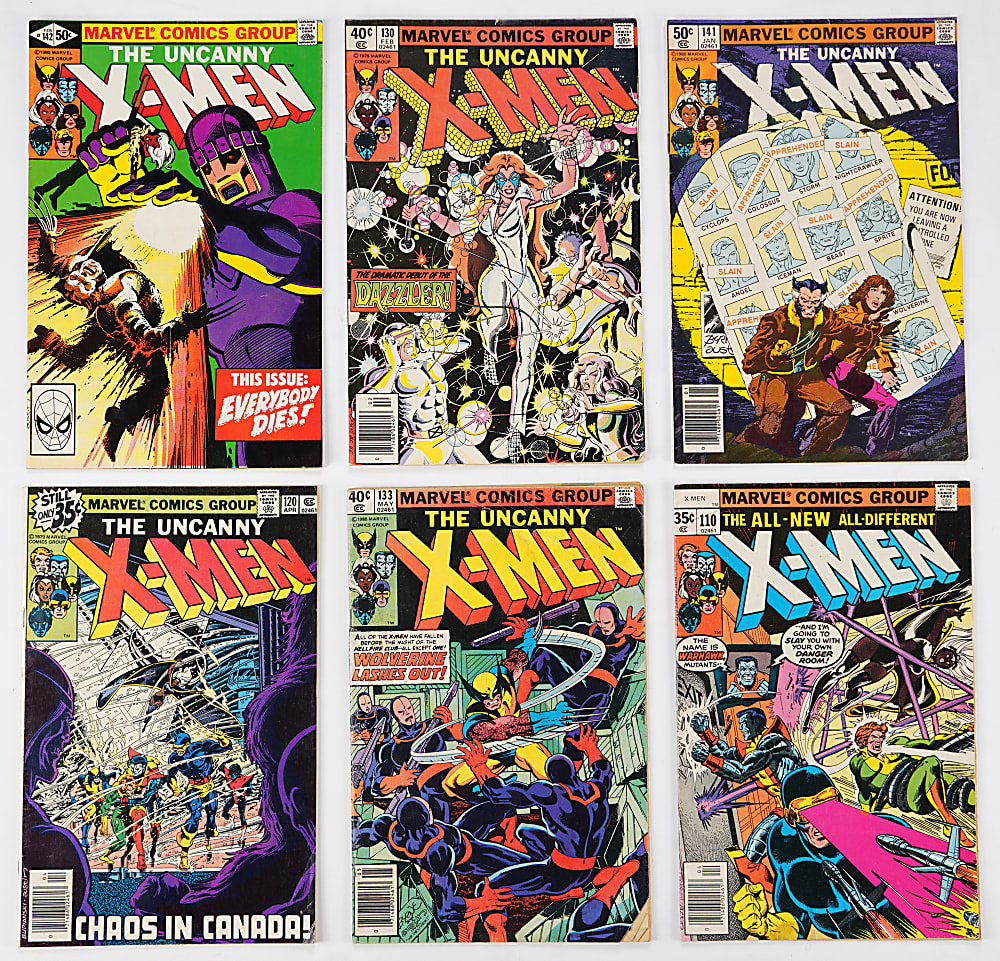 1978-2002 Marvel The X-Men #110-401 Partial Run (167) with Many Semi-Key Issues