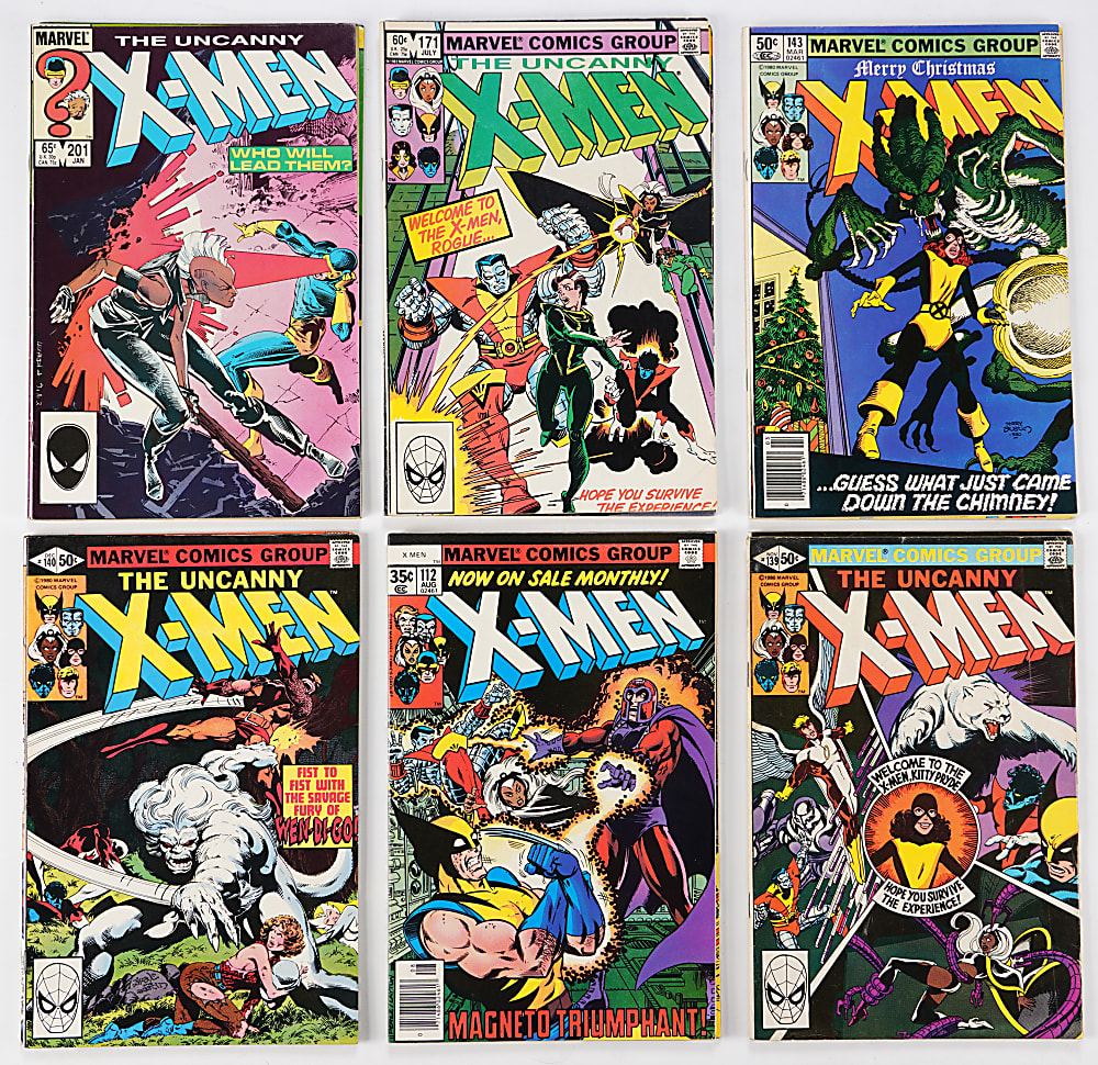 1978-2002 Marvel The X-Men #110-401 Partial Run (167) with Many Semi-Key Issues