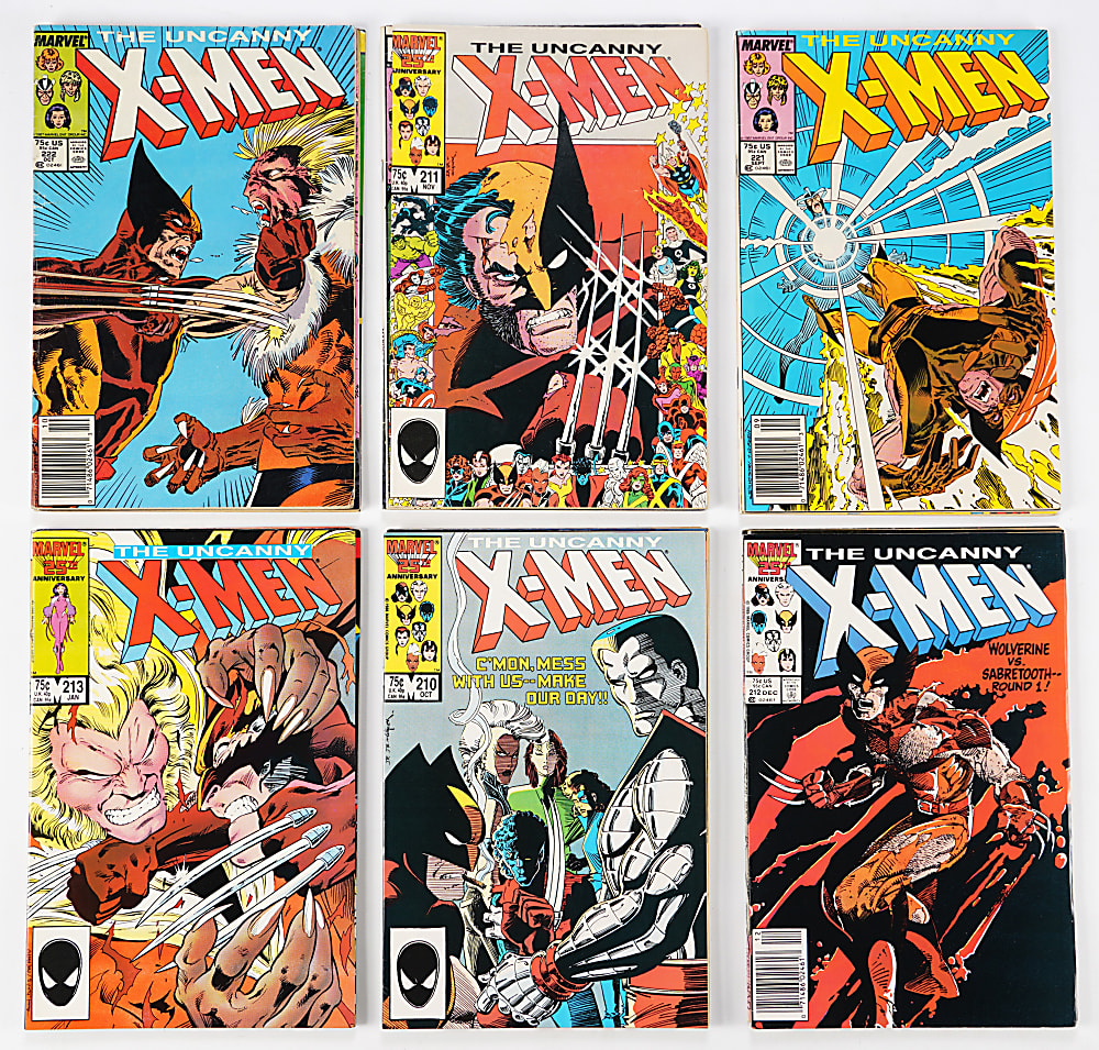 1978-2002 Marvel The X-Men #110-401 Partial Run (167) with Many Semi-Key Issues