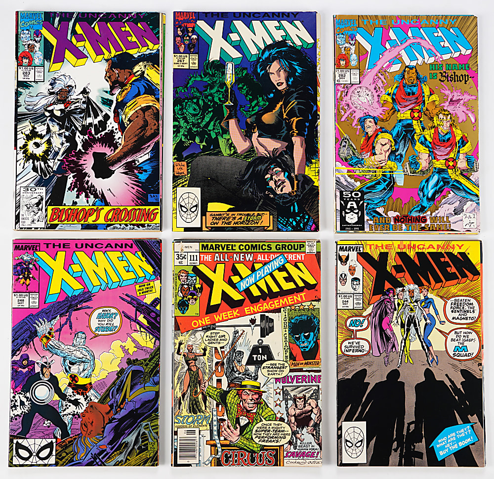 1978-2002 Marvel The X-Men #110-401 Partial Run (167) with Many Semi-Key Issues