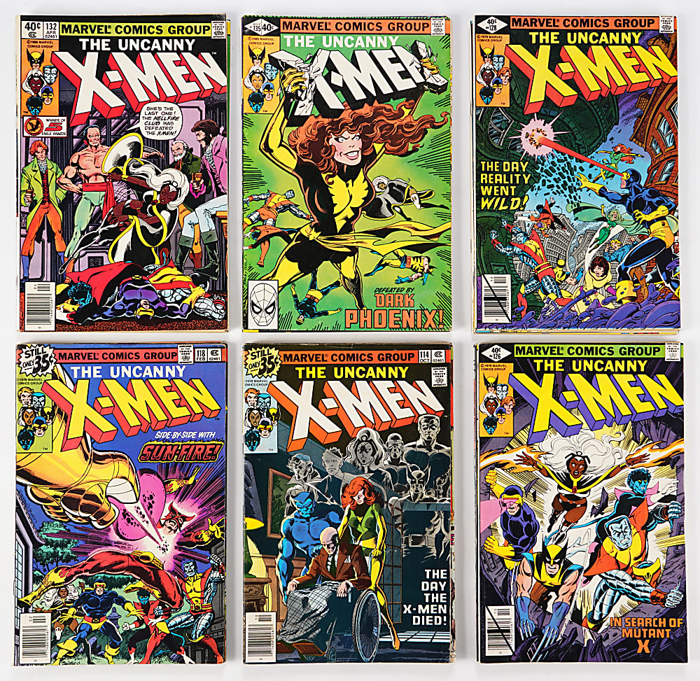1978-2002 Marvel The X-Men #110-401 Partial Run (167) with Many Semi-Key Issues