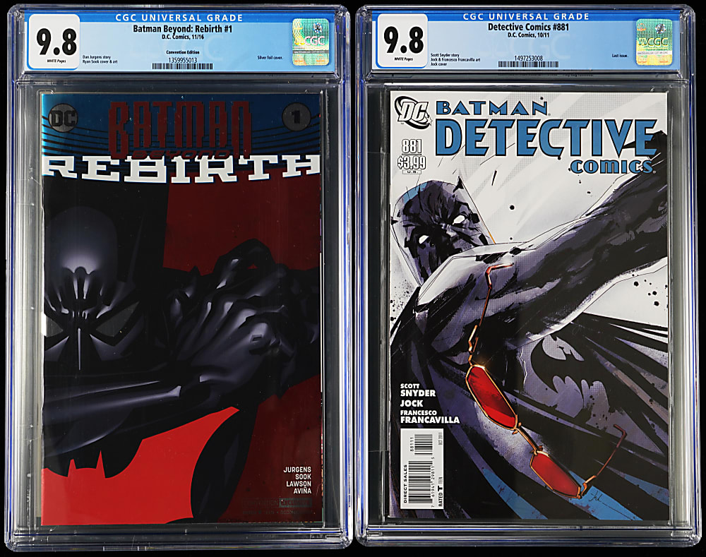 1973-2016 DC Super-Hero CGC Graded Comic Books (6) with 1973 SHAZAM #3 9.4 & 1988 Action Comics #1 Replica 9.8