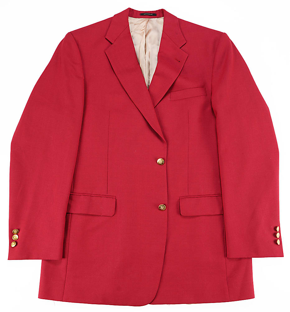 Bob Gibson Estate Personally Owned Garments (5) with Golf Club Jacket, Cardinals Shirt & (3) Hall of Fame Shirts