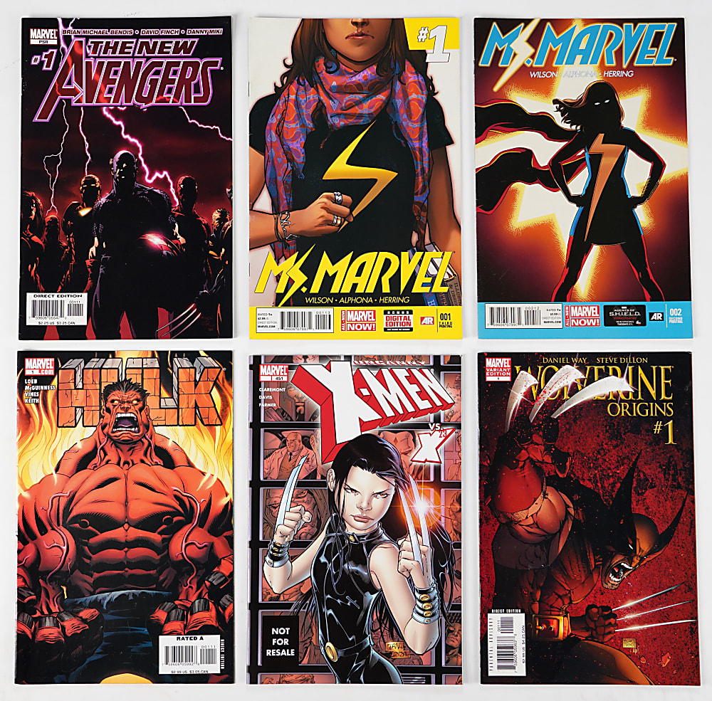 1970s-2010s Comic Book Balance of Collection Bundle (680+)