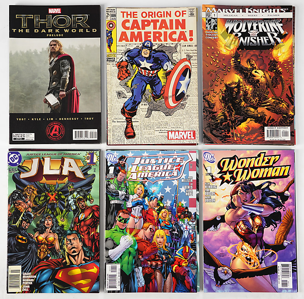 1970s-2010s Comic Book Balance of Collection Bundle (680+)