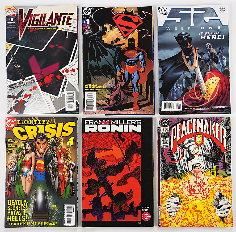 1980s-2010s Comic Books Complete and Partial Sets (47) with Secret Wars, Star Wars, Watchmen, Buffy & Freddy vs Jason vs Ash