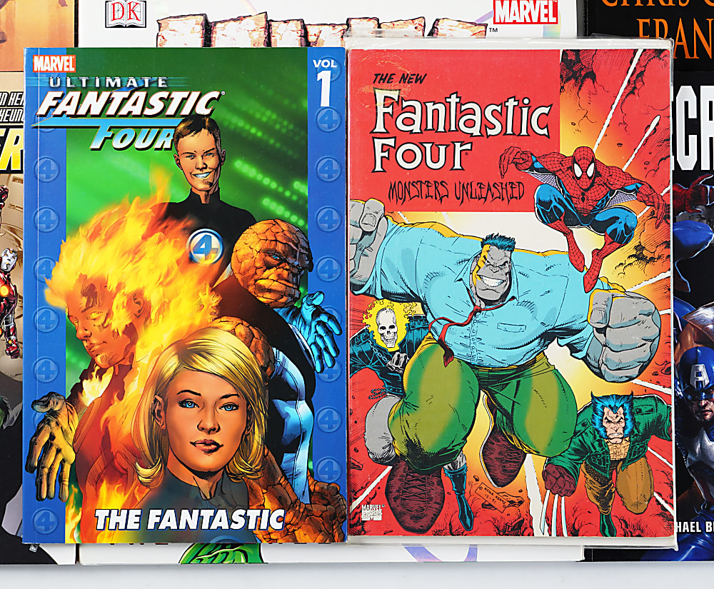 1970s-2000s Super-Heroes Graphic Novel/Trade Paperback/Magazine Collection (130)