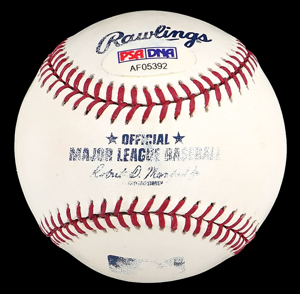 Bruce Springsteen Single-Signed OML/Manfred Baseball with Full PSA/DNA LOA