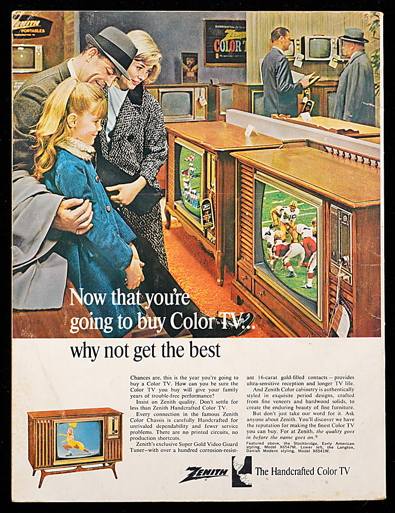 1967 Super Bowl I Green Bay Packers vs. Kansas City Chiefs Program