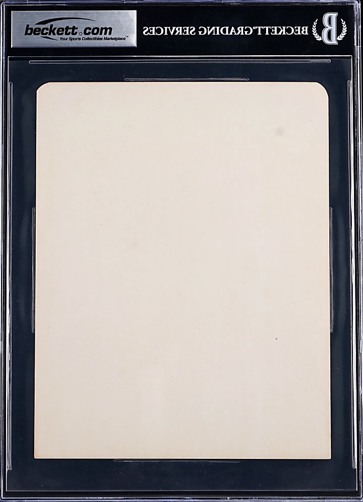 1962 Norwich Crew Socks Mickey Mantle/Roger Maris 8x10 Premium BGS VG-EX+ 4.5