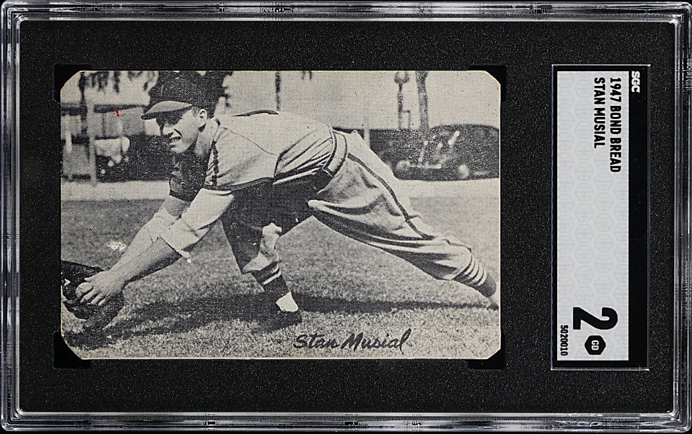 1947 Bond Bread Stan Musial SGC GOOD 2