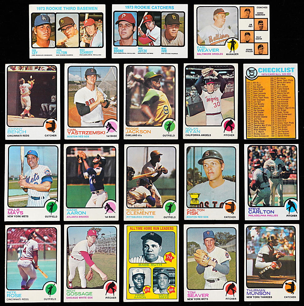 1973 Topps Complete Set (660)