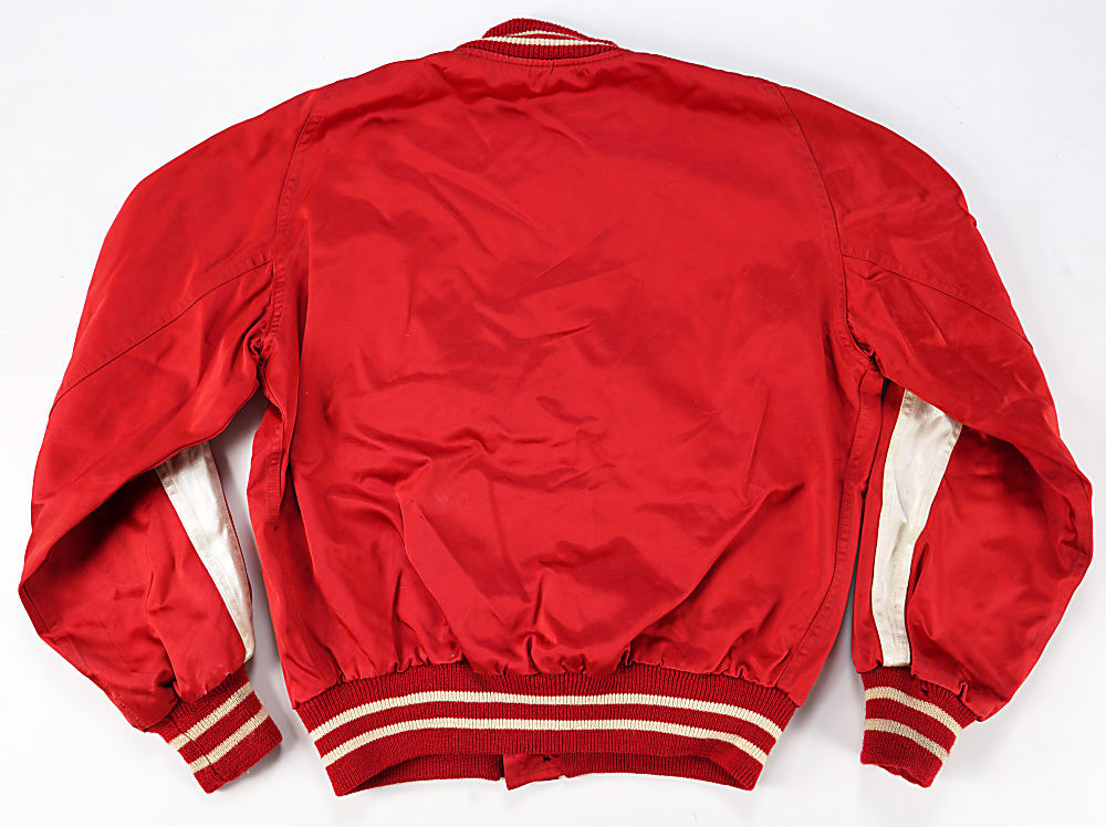 1943 Owls City Champs Satin Football Jacket