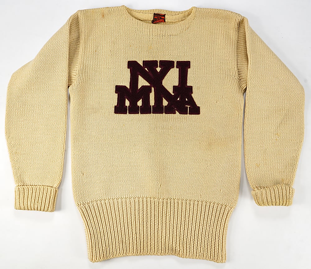 Circa 1950s New York Military Academy Sweater