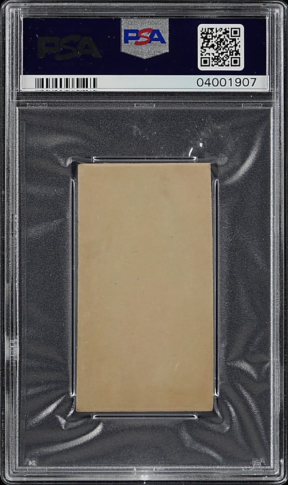 1887 N172 Old Judge Jim Donahue - Stoop To Field Grounder PSA NM 7 - Highest Graded!