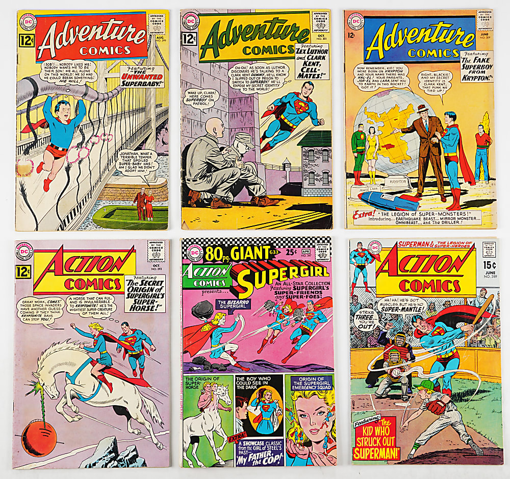 1960s DC Action Comics & Adventure Comics Collection (68)