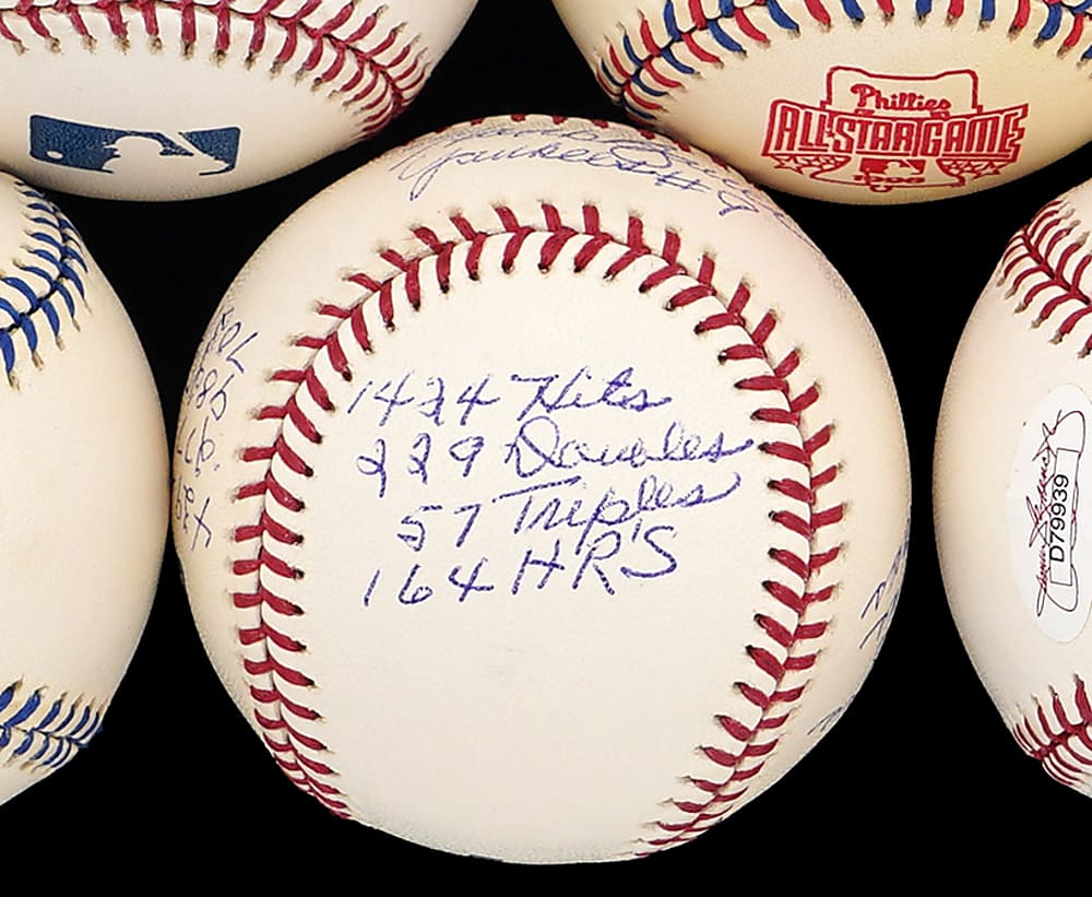 New York Yankees Signed Commemorative Baseball Collection (10) - All Individually Certified