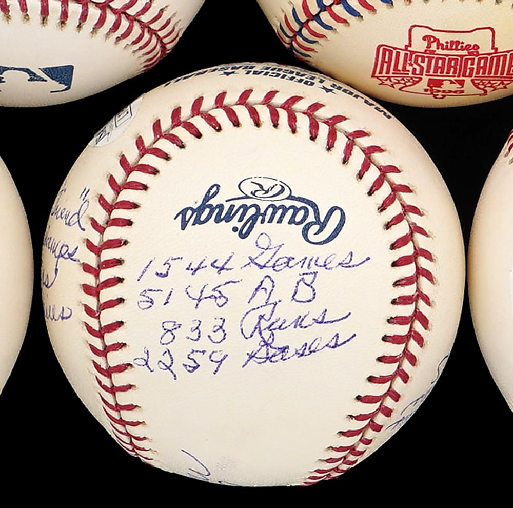 New York Yankees Signed Commemorative Baseball Collection (10) - All Individually Certified