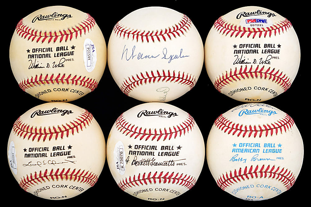Multi/Dual-Signed Baseball Collection (18)
