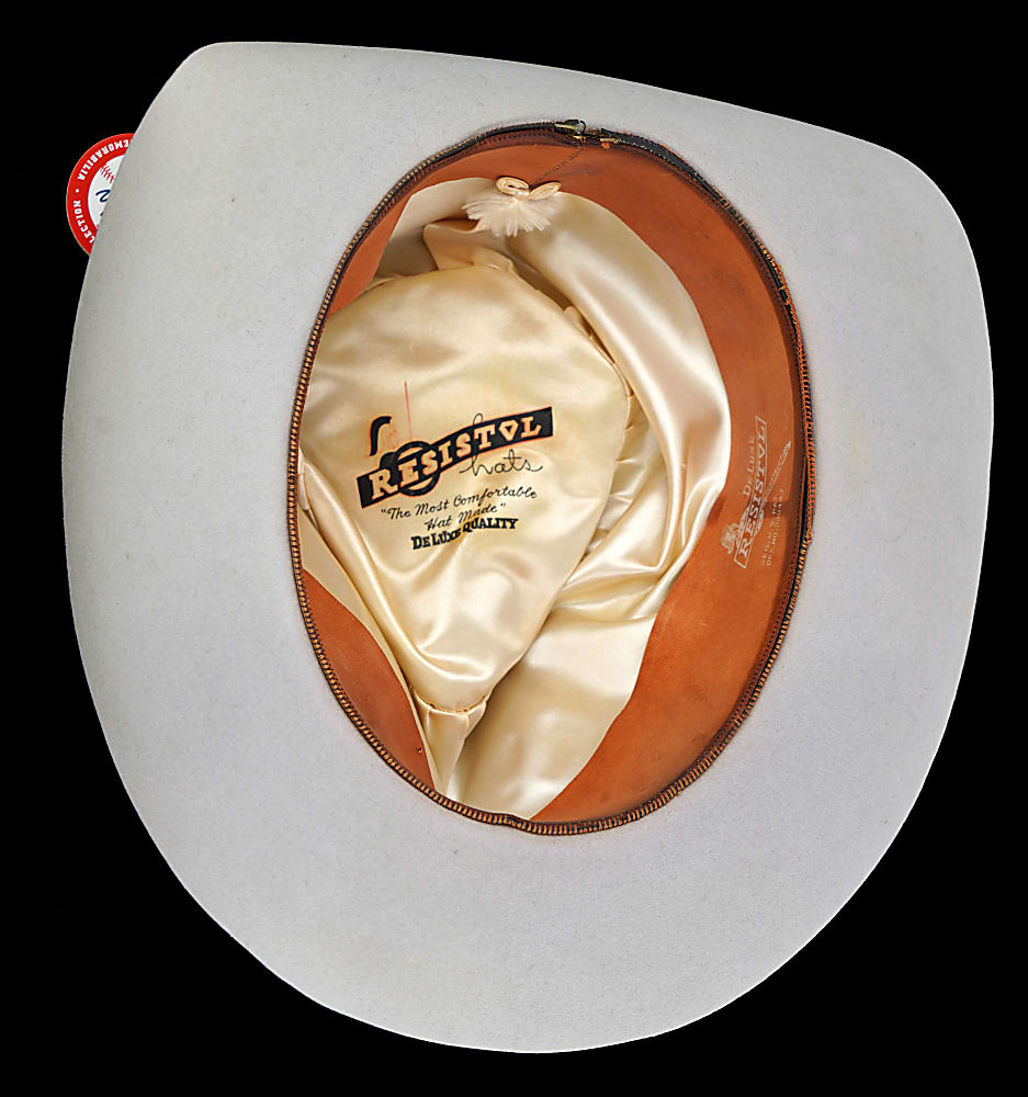 Dizzy Dean Duo with Signed 8x10 Photograph & Custom Cowboy Hat