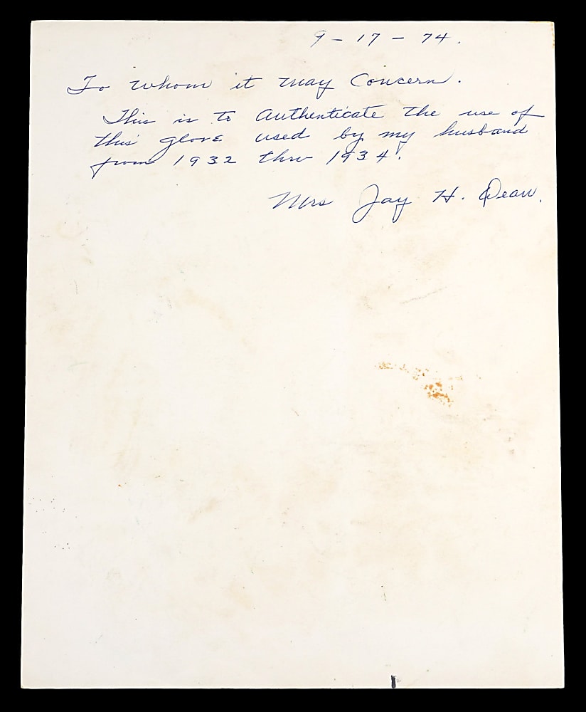 Dizzy Dean Duo with Signed 8x10 Photograph & Custom Cowboy Hat