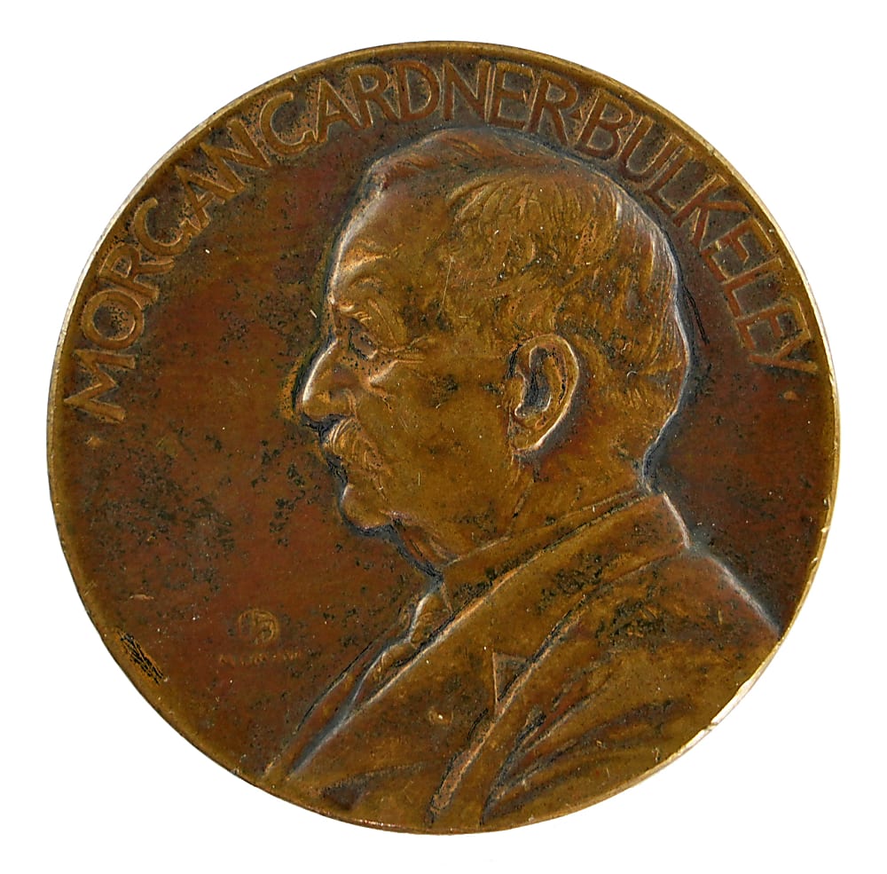 1916 Medallic Arts Co. Morgan Bulkeley Tribute Bronze Medal