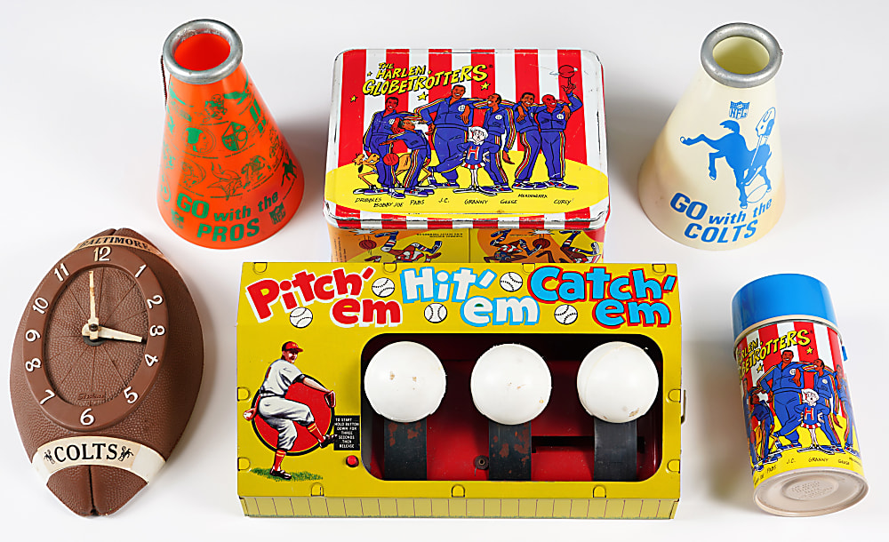 1950s-1970s Multi-Sport Treasure Chest (5) Items