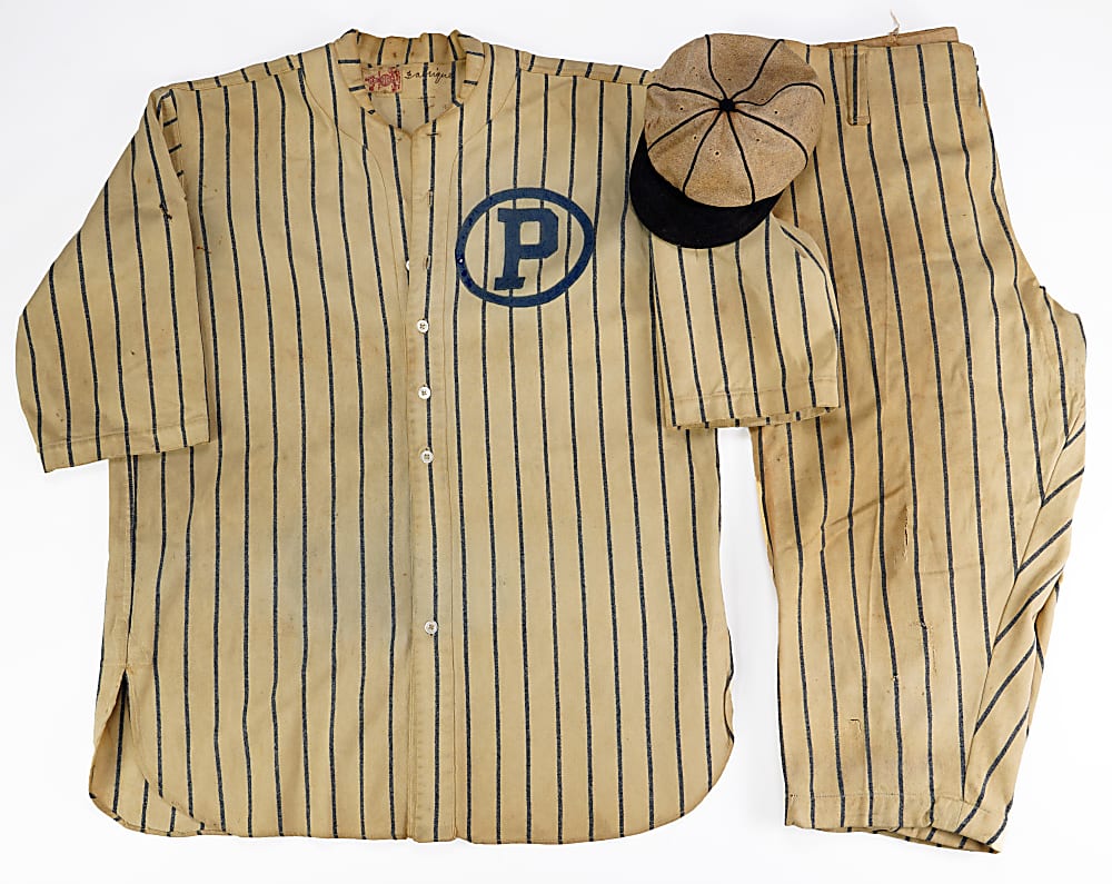 Circa 1915 Bunny Fabrique Providence Grays Game-Used Home Uniform