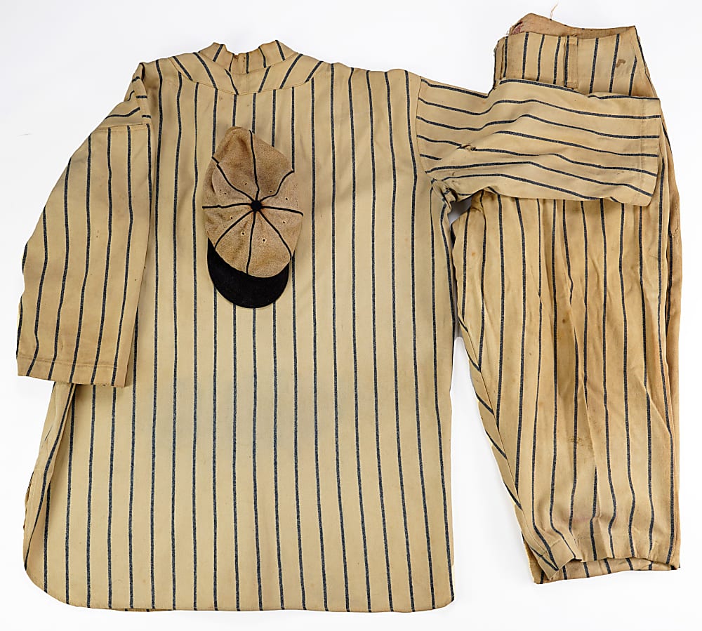 Circa 1915 Bunny Fabrique Providence Grays Game-Used Home Uniform
