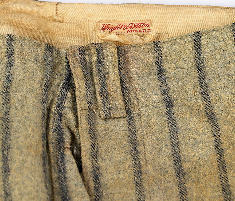 Circa 1915 Bunny Fabrique Providence Grays Game-Used Road Uniform