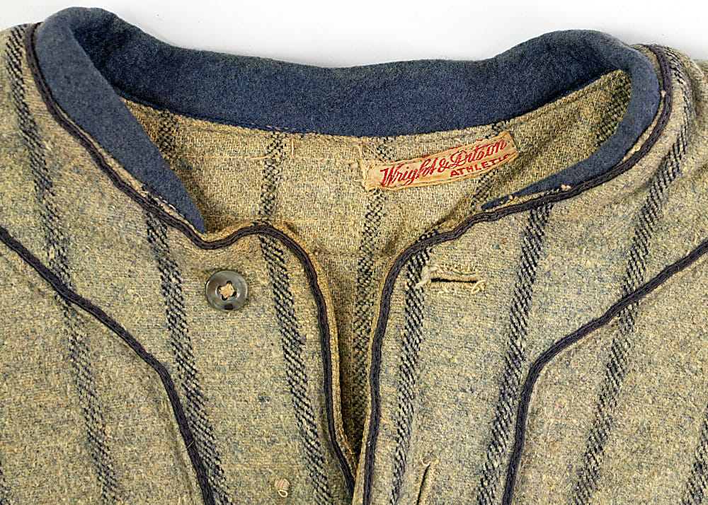 Circa 1915 Bunny Fabrique Providence Grays Game-Used Road Uniform