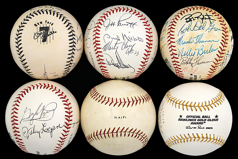 Signed Baseball Collection (30) with Heavy Bobby Richardson Concentration