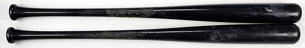 2006-2007 Ryan Zimmerman Game-Used Washington Nationals Bat Pair (One Signed) - Both PSA/DNA GU 8