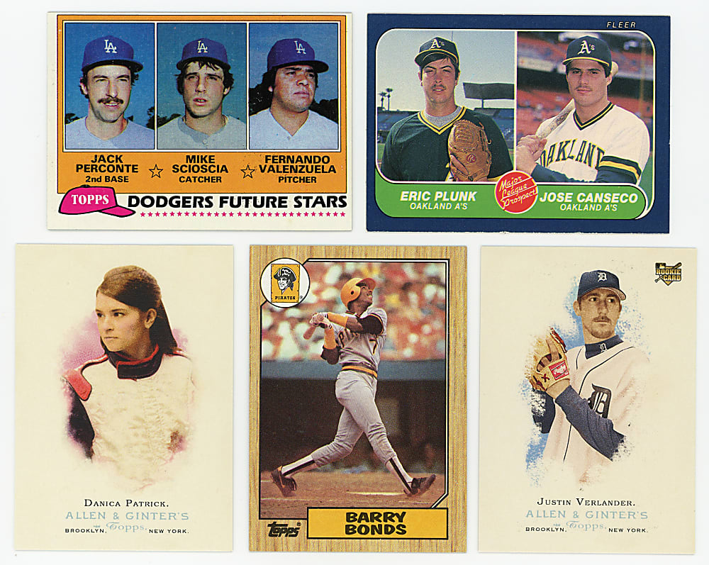 1980-2010 Baseball Complete Set Collection (51) with 1989-2010 Upper Deck Near Run
