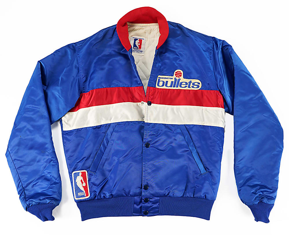 1987 Ledell Eackles Game-Used Washington Bullets Shooting Shirt Signed by (80+) Including (7) Hall of Famers