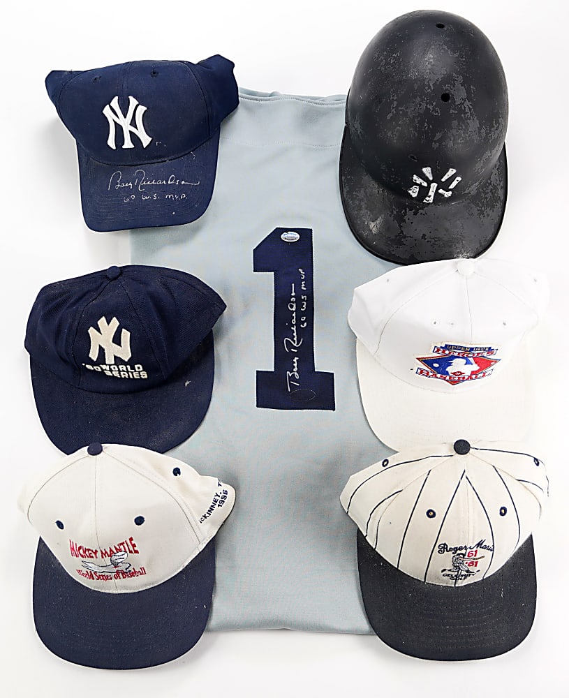 1960s-Modern Bobby Richardson Equipment/Apparel Collection (43) with Game-Used & Signed Material