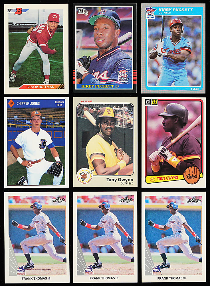 1980-1999 Hall of Fame Rookie & Minor League Collection (340+)